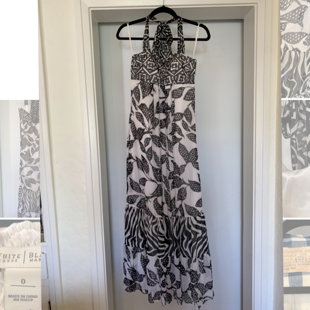 Chiffon Halter Maxi